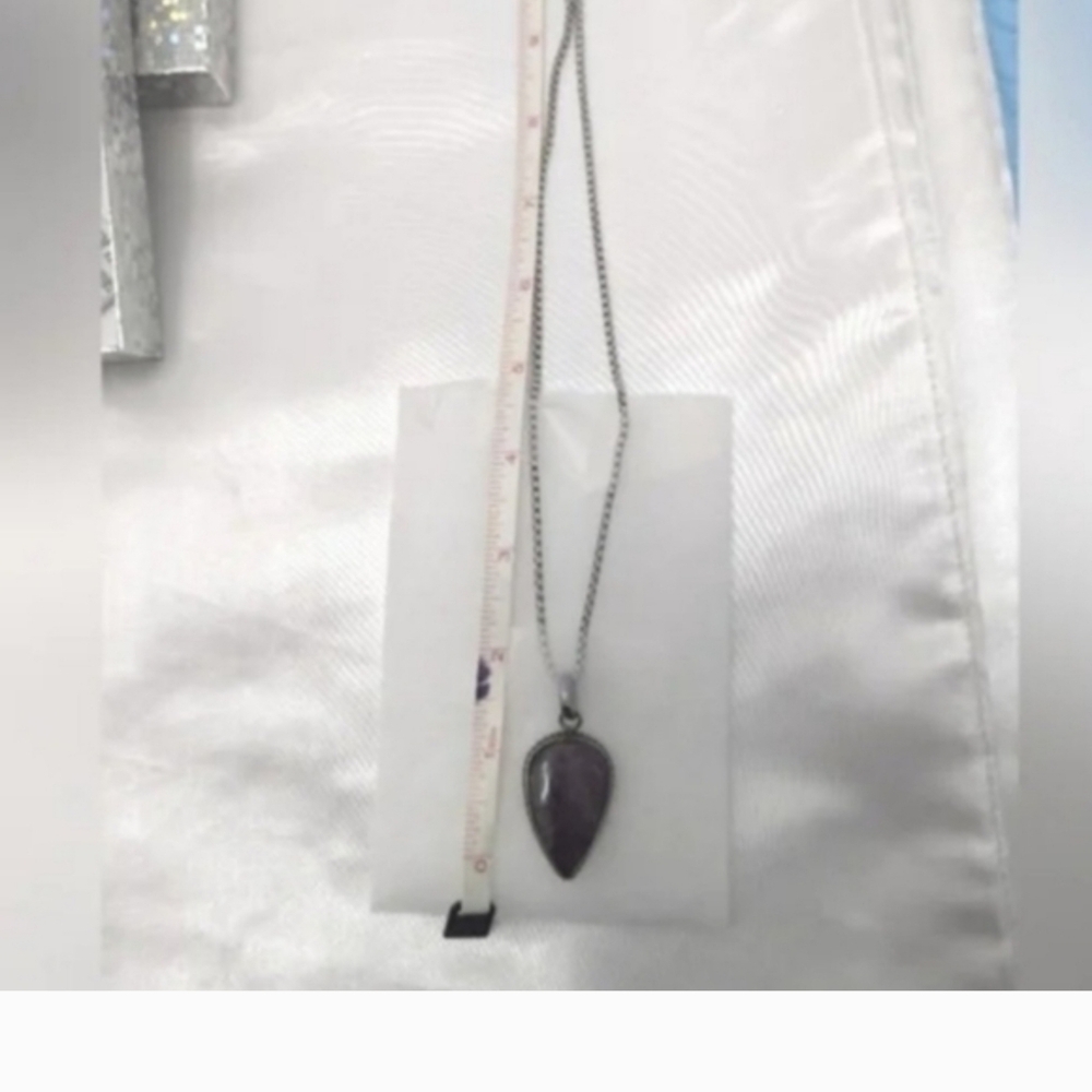 Ruby Zoisite Natural Gemstone Sterling Silver Cha… - image 4